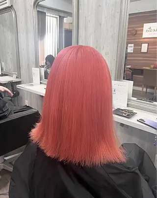 ミディアム カラー 💫siesta ・スズノ🐈💫のヘアスタイル