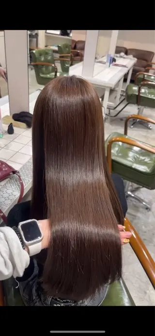 カラー 北川 茉奈のヘアスタイル