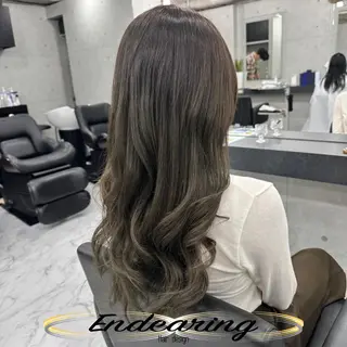 カラー Endearing 銀座/レイヤーカットのヘアスタイル