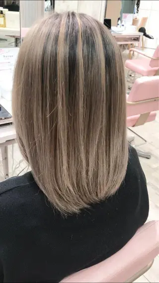 ロング カラー 高島大登/顔周り /レイヤーカットのヘアスタイル