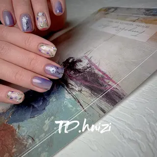 ミディアム めぐみのネイルサロン 惠のネイルデザイン