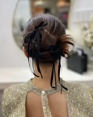 ヘアアレンジ 🍀みちか🍀 lovis💕モデルのヘアスタイル