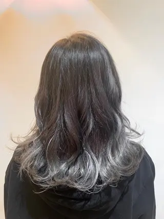 ミディアム カラー 【azure横浜】 🧸misaki🌸のヘアスタイル