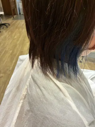 ミディアム カラー 清水 美香のヘアスタイル