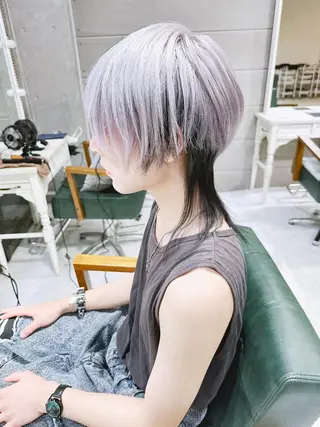 ショート ヘアアレンジ カラー 𝐑𝐈𝐍𝐊𝐀 🐷🖤のヘアスタイル