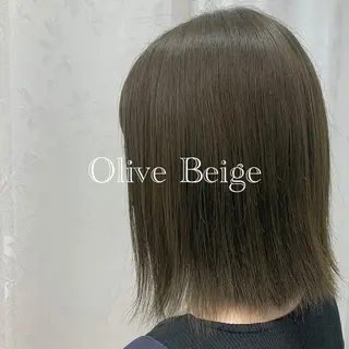 ミディアム 池本 梨奈のヘアスタイル