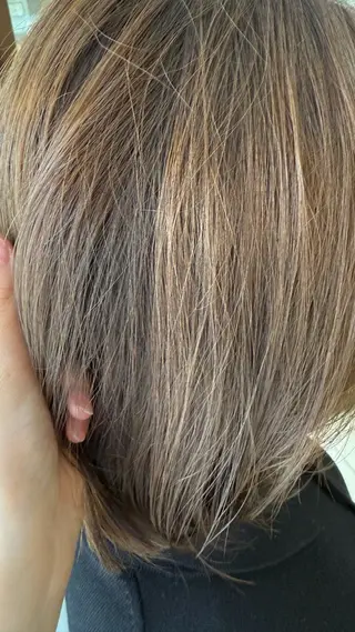 ミディアム RUKA🩰透明感 寒色カラー/レイヤーのヘアスタイル