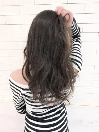 セミロング カラー LA KING GINZA TOKYO所属・🧡ショートの達人 🧡SHOのヘアスタイル