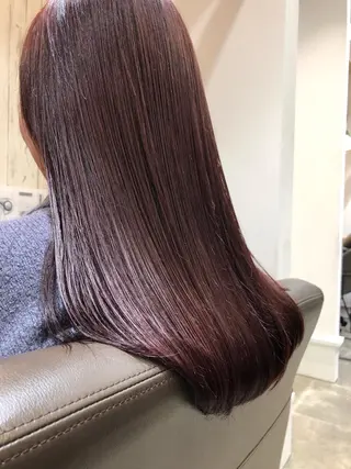 セミロング 井上 舞のヘアスタイル