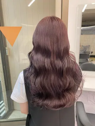 セミロング カラー レイヤー/韓国❣️ 髪質改善/亘紘輝のヘアスタイル