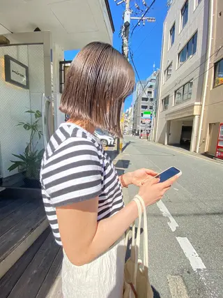 ショート カラー Musiiik hairのヘアスタイル