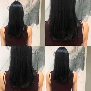 セミロング カラー カジュアルを女っぽく 𝗮𝘆𝗮𝗰𝗼のヘアスタイル