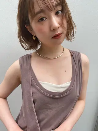 ミディアム 🍃透明感スタイル ｙｕ-ｋａ🍃のヘアスタイル