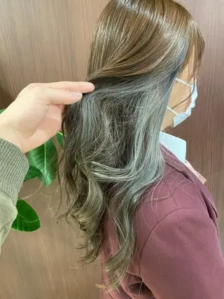 ロング カラー ブランシェ小幡駅前店 森樹のヘアスタイル