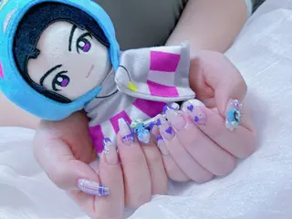 ネイル ネイルサロンエクラ 🫧Shizukaのネイルデザイン