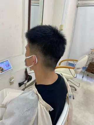 メンズ ショートボブ✨️ 池田芽生のヘアスタイル