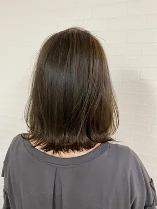 セミロング カラー 🎁無料カットカラー 📷撮影モデル募集✨のヘアスタイル