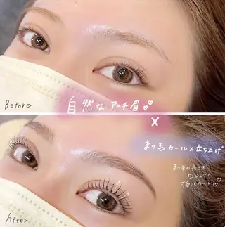 マツエク・マツパ ロレインブロウ　天王寺店所属・ロレインブロウ 山岸萌香のマツエク・マツパデザイン