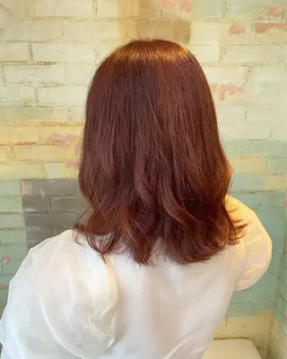 ミディアム YUNA ユウナのヘアスタイル