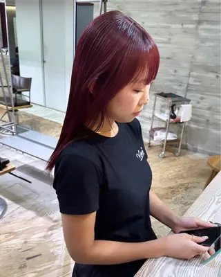 セミロング カラー ヘアアレンジ メンズ ササキカズマ〻透明感 〻色落ち〻赤み消しのヘアスタイル