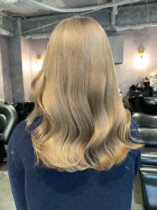 ミディアム 🏹Ami🏹艶髪 /オリーブカラーのヘアスタイル