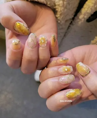 ネイル 3dパーツ/流行り 👧shushu❤️のネイルデザイン