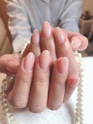 ミディアム ネイル 長さ出し専門 nynaのネイルデザイン