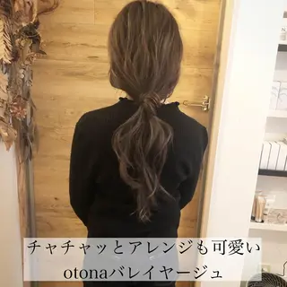 ロング カラー テトネ タカシのヘアスタイル