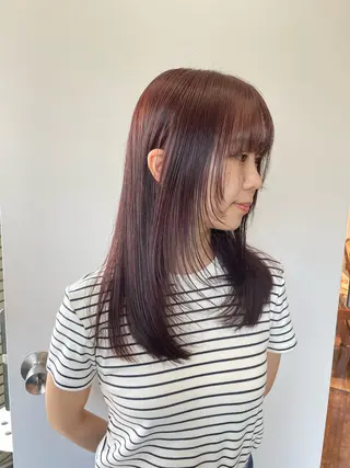 ロング カラー レイヤーカット🎀 kanaのヘアスタイル