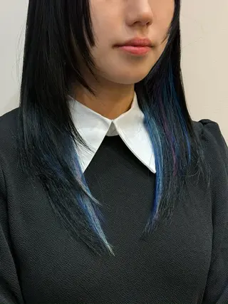 カラー igggy所属・松岡 茉和のヘアスタイル