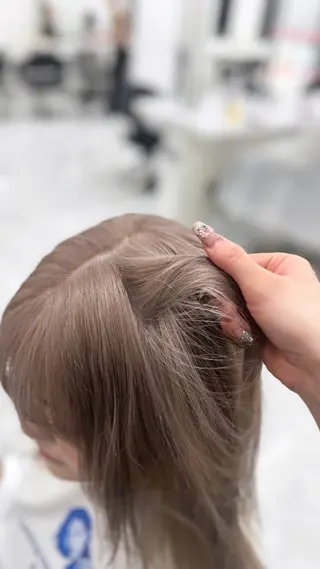 ロング 韓国ガーリー🤍ハイ トーン🤍Ayanaのヘアスタイル