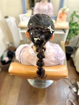 ヘアアレンジ 似合わせヘアメイク 💐オダギリチアキのヘアスタイル