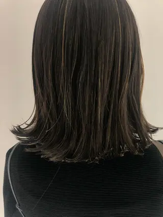 セミロング 松佐 ゆかりのヘアスタイル