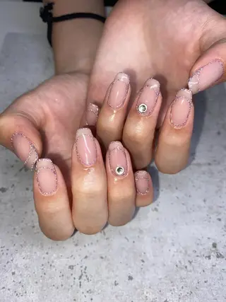 ネイル JERRIE 　 韓国ネイル/自爪育成所属・✴︎JERRIE✴︎ フィルイン対応店のネイルデザイン