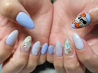 ネイル ネイル＆ホワイトニング   Yu-a所属・yu-a  スカルプ ネイルakiのネイルデザイン