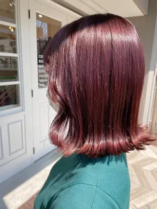 ミディアム カラー newi梅田🫧韓国 ヘア🫧sakiのヘアスタイル