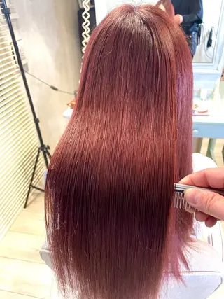 セミロング Lucia 植田泰介のヘアスタイル