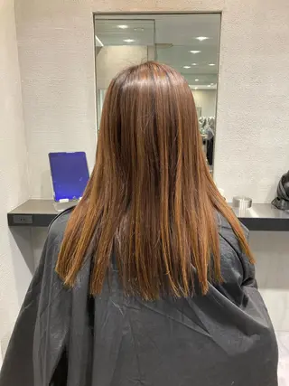 ロング カラー 豊中/メンズ特化 岡田 龍之介のヘアスタイル