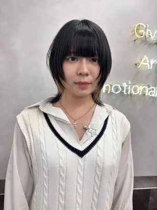 ショート GARTE所属・ゲンキ /カットモデル募集のヘアスタイル