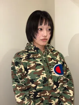 ミディアム natsuki /HUI 金山のヘアスタイル