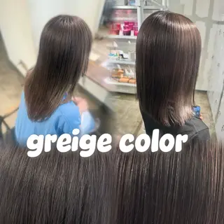 カラー 🫧ブリーチモデル/ 透明感カラー /みきのヘアスタイル