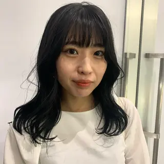ミディアム 🎀韓国/髪質改善 長野美和🎀のヘアスタイル
