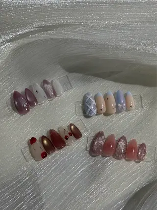 ネイル Agate miku🎀‧₊のネイルデザイン