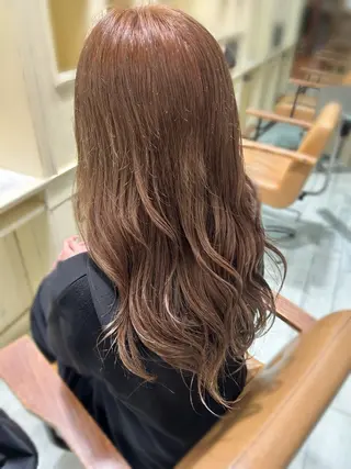 ロング カラー 高崎/暖色カラー /近藤莉々香のヘアスタイル