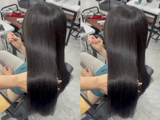 ロング カラー 赤み無し柔らかカラー 【梅田】madokaのヘアスタイル