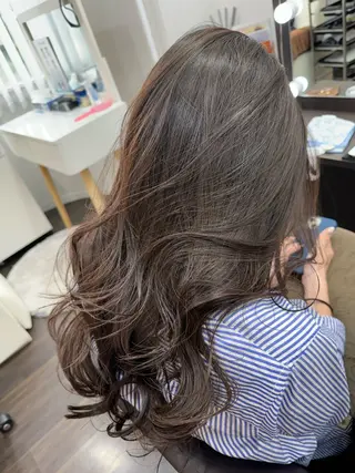 ロング カラー 美髪髪質改善✨ 店長 天城由香のヘアスタイル