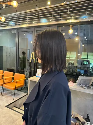 ミディアム カラー 赤み無し柔らかカラー 【梅田】madokaのヘアスタイル