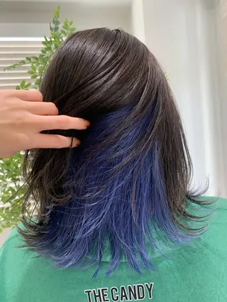 ミディアム カラー ツヤカラー🤍 ARISAのヘアスタイル