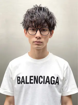 パーマ メンズ WE RULE sakaemathi所属・近藤 奏太のヘアスタイル