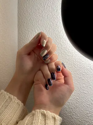 メンズ ネイル SALONVILLAGE Ebisu所属・Lueur 恵比寿 HARUKAのネイルデザイン